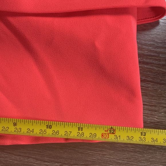 Jay Godfrey Brunet Romper in Neon Coral Womens Size 4 - Picture 14 of 16